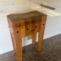 Ceppo da macellaio professionale