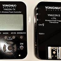 Kit Trigger Flash Youngnuo Y622 tx e rx Nikon