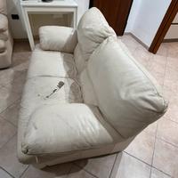 Coppia Divani biposto in pelle