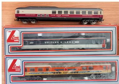 Carrozze lima anni 90 complete