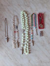 4 Rosari Santino auto Giubileo 2000 Portachiavi