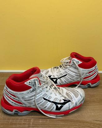 Mizuno Wave Voltage Mid Pallavolo, 42.5 Buone