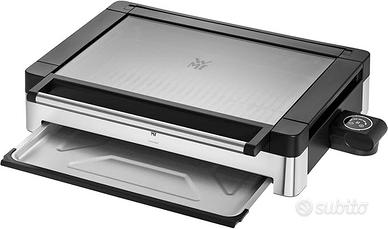 WMF Barbecue da Tavola con Coperchio in Vetro