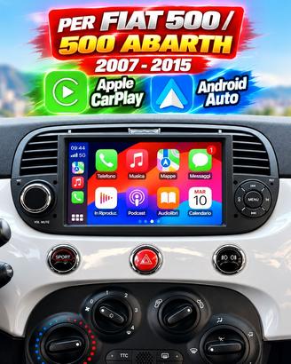 Autoradio Apple carplay / android auto Abarth - FI