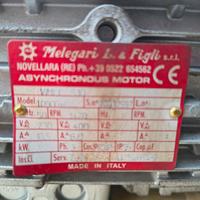 motore elettrico asincrono Melegari L &figli 
