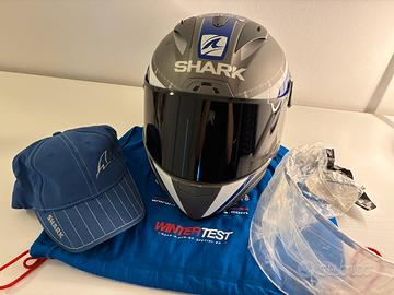 Casco Shark in carbonio firmato Jorge Lorenzo