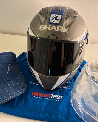 Casco Shark in carbonio firmato Jorge Lorenzo