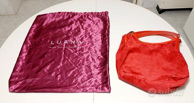 Borsa da donna in pelle colore Rossa NUOVA 