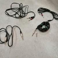 cavi amplificatore e chitarra