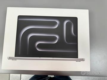 Macbook pro 14” M3 512gb silver NUOVO