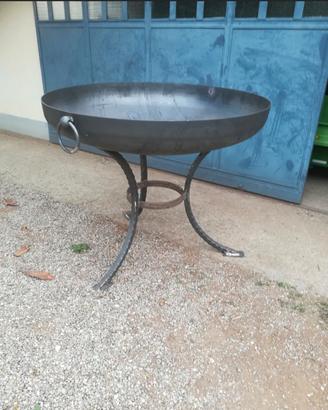 Braciere a legna da giardino