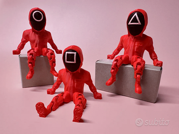 Action figure Squid Game - 3D