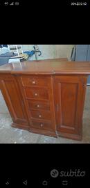 Credenza in stile arte povera legno