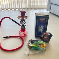 Narghilè/shisha completo compreso carbone e spezie