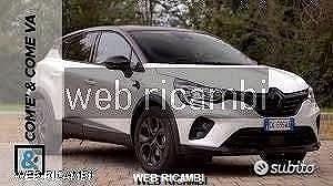 Renault captur 2022 ricambi musata frontale