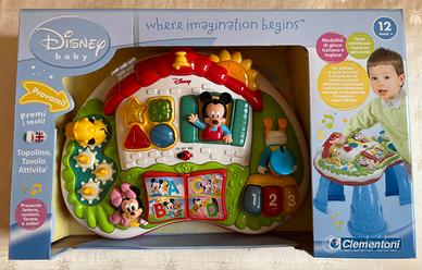 Disney baby Topolino tavolo interattivo Clementoni