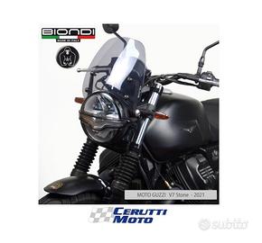 Cupolino sportivo fumè biondi Moto Guzzi V7 V9