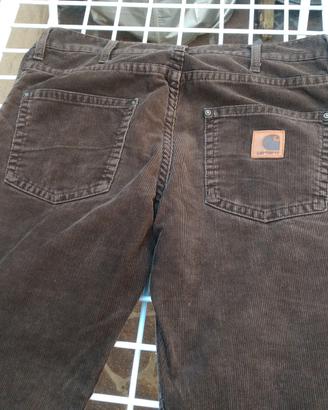 Pantaloni velluto Carhartt