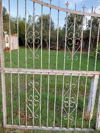 cancello  in ferro battuto