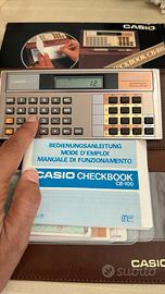 [VINTAGE] Casio Checkbook CB-100 - Funzionante