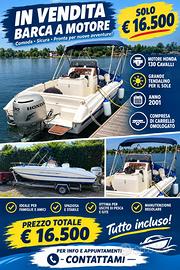 Barca Arkos 597 Open - Motore Honda 130cv VTEC -
