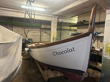 Gozzo in legno Sciallino