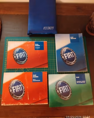 FIAT Panda 169 Libretti ORIGINALI Uso Manutenzione