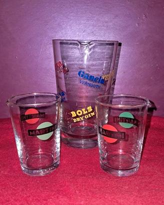 Set 3 misurini dosatori vintage da bar 🍸 Martini