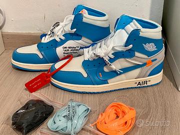 Jordan 1 Retro High OFF-White University Blu