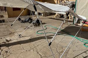 Tendalino barca 3 archi tessilmare