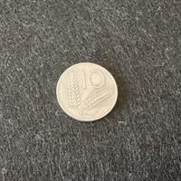 Moneta 10 lire Spighe 1955 – Repubblica Italiana