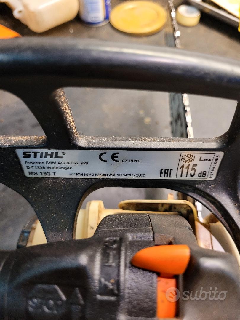 motosega Stihl MS 193 T da potatura - Arredamento e Casalinghi In