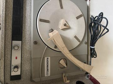 Giradischi elettrico anni ‘60 funzionante