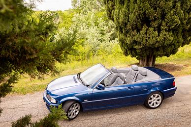 BMW 323 Ci, Cabrio, Topasblau, 2000