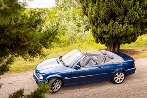 BMW 323 Ci, Cabrio, Topasblau, 2000