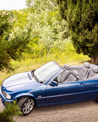 BMW 323 Ci, Cabrio, Topasblau, 2000