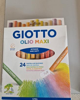 Pastelli a Olio Giotto Maxi 24 colori