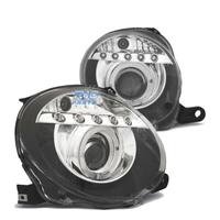 FARI FIAT 500 07-15 LUCE DIURNA OCCHI ANGELLO FOND