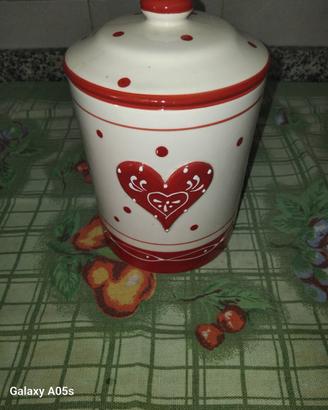 barattolo in ceramica 