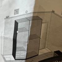 Armadio Mondo Convenienza nuovo imballato H250