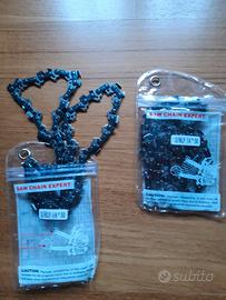 due catene per motosega