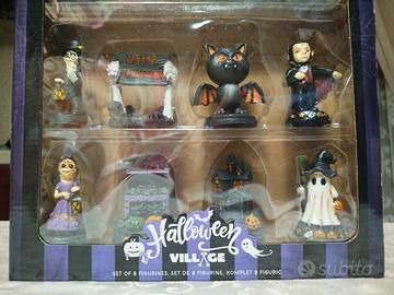 Set 8 statuine decorative Halloween Village