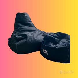 POLTRONA+POUF GAME OVER 