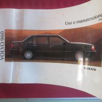 VOLVO 960 Libretto USO MANUTENZIONE originale