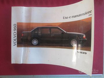 VOLVO 960 Libretto USO MANUTENZIONE originale