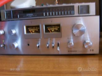 PIONEER SA 706 + TUNER--vintage  			