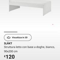 Letto singolo ikea slakt