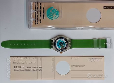 Orologio Swatch Automatic Earth Summit 1992 SAK102