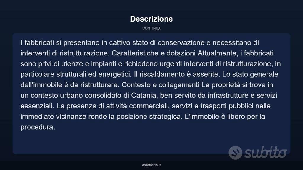 Appartamento – Catania, Fortino, Centro storico - Vista 5
