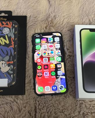 Apple iPhone 14 - 128GB - Mezzanotte (Sbloccato) v